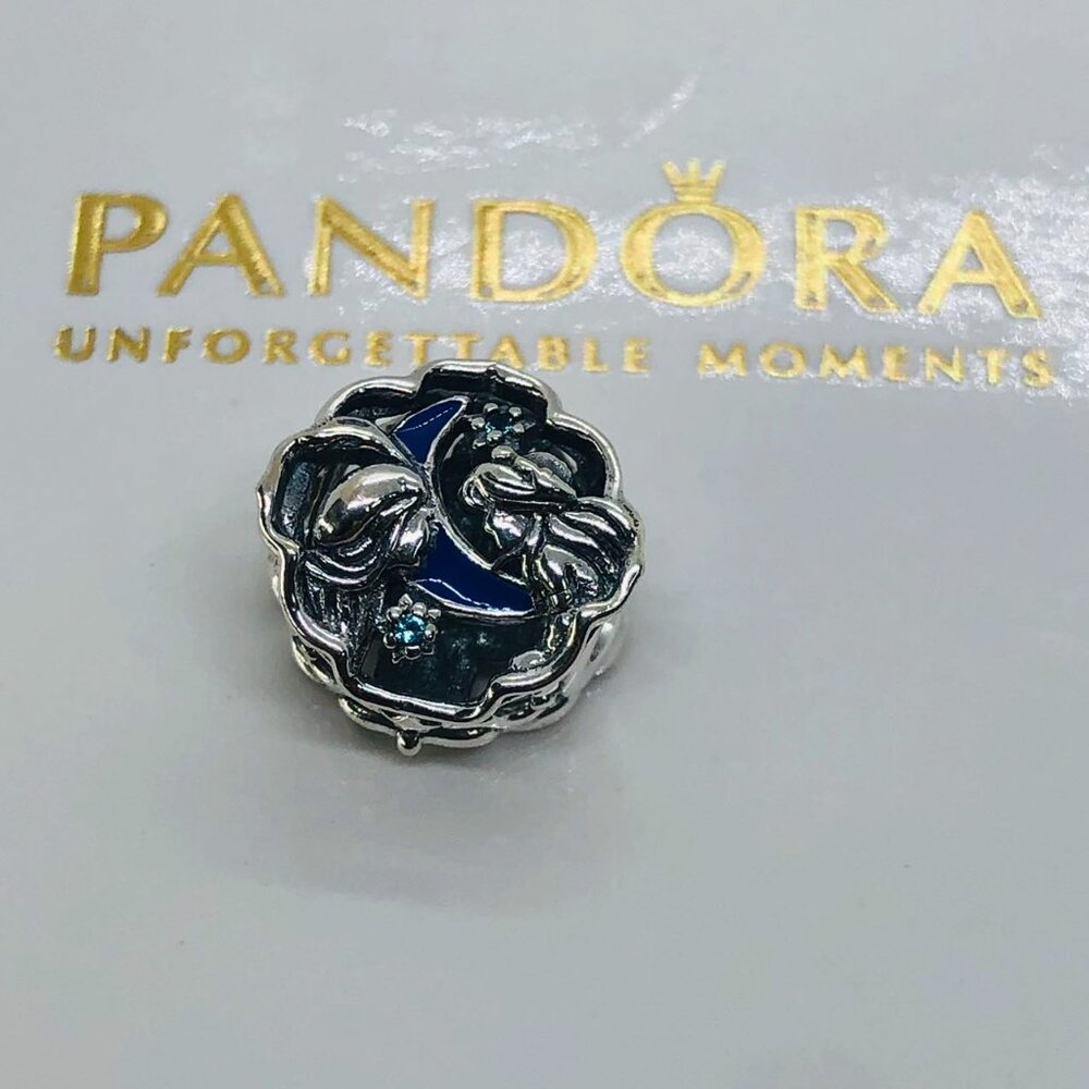 ✨🔥Pandora Disney Aladdin, Princess Jasmine & Genie Glow-in-the-dark Charm